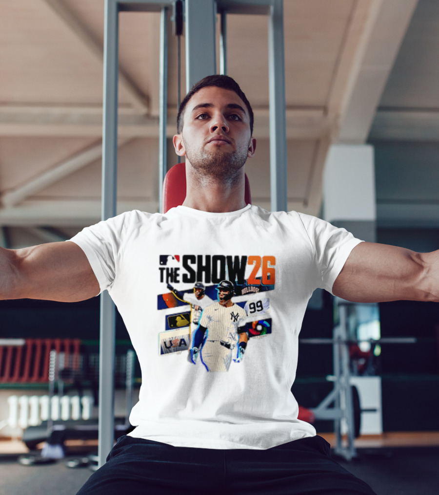 MLB The Show 26 Aaron Judge New York Yankees 99 USA T-Shirt