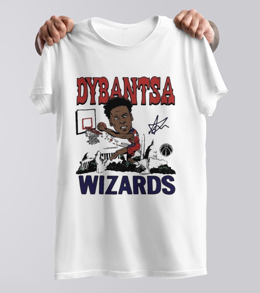 Dybantsa Washington Wizards Rookie Tri Blend Homage T-Shirt