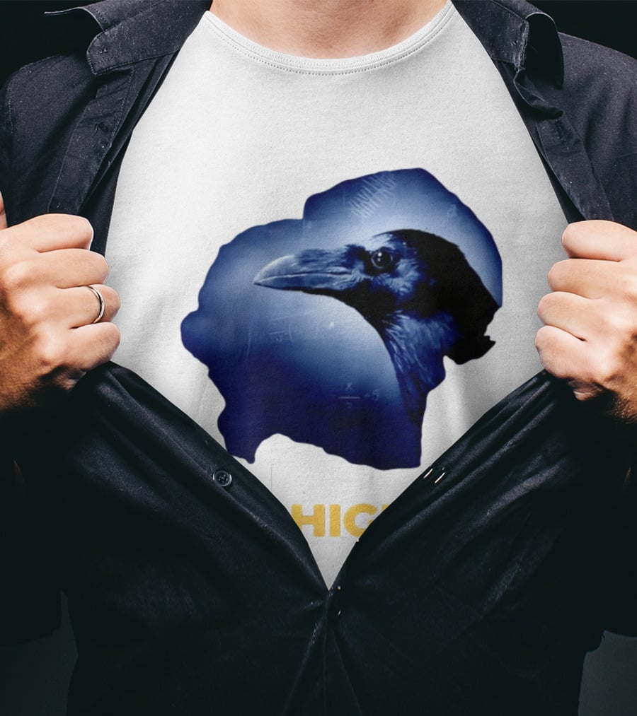 An IQ Too High Raven Sarcasm Meme T-Shirt