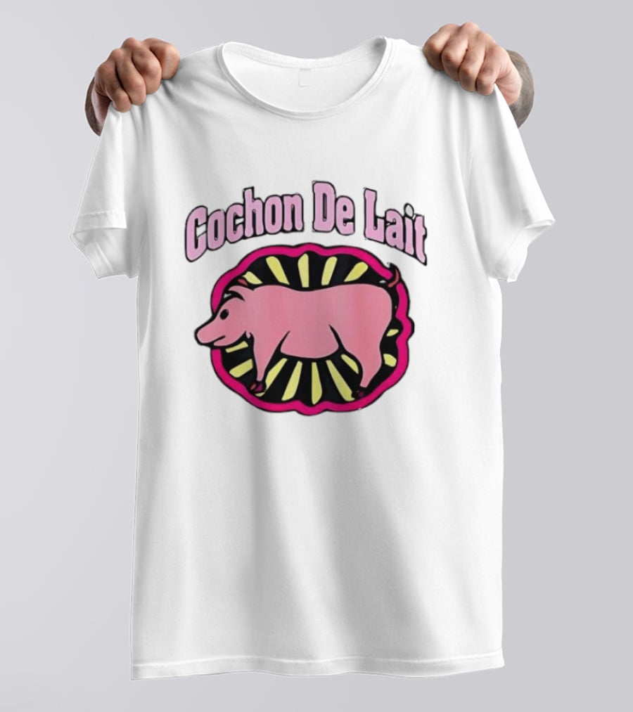 Cochon De Lait Pig Meat Culinary Food Festival Barbecue BBQ T-Shirt