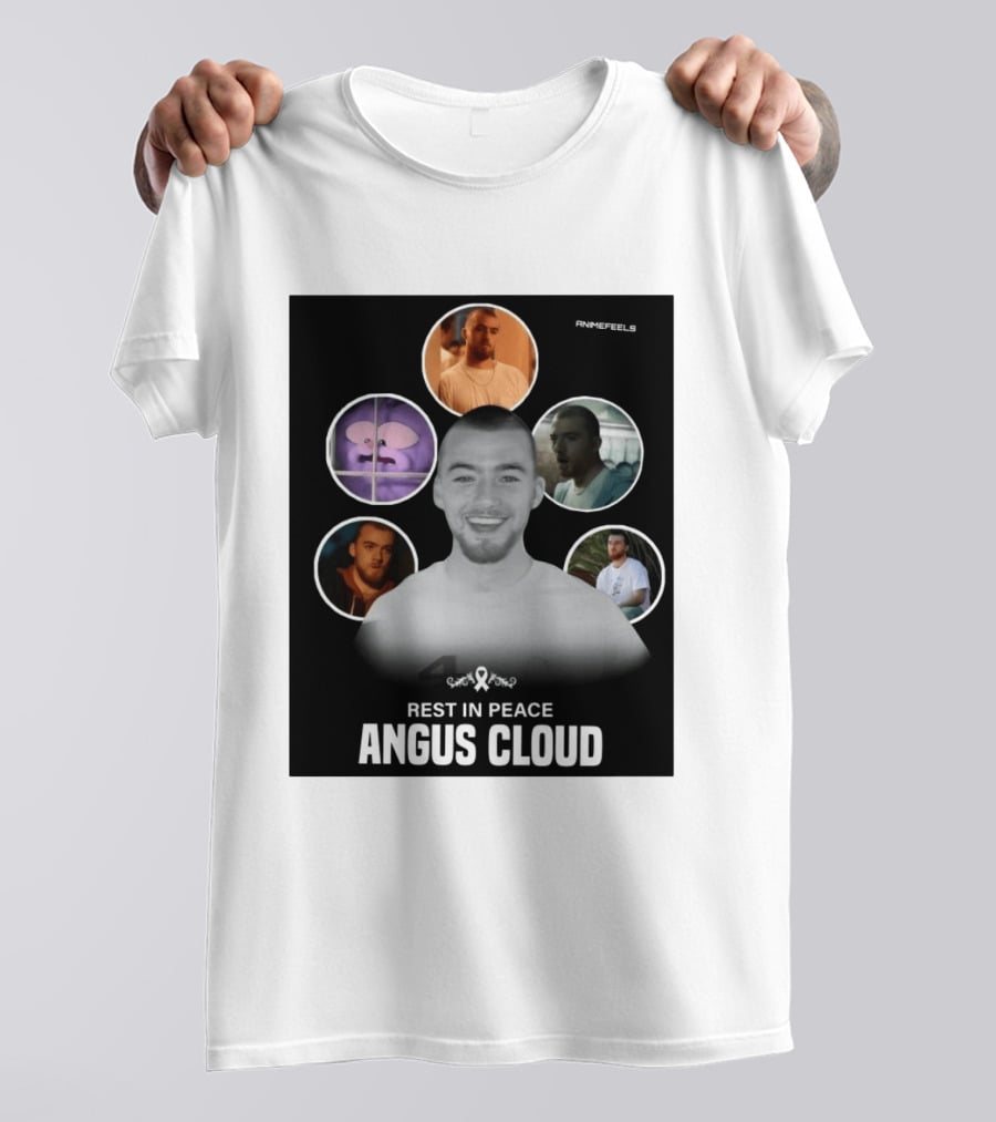 Angus Cloud Memorial Tribute AnimeFeels Rest In Peace T-Shirt