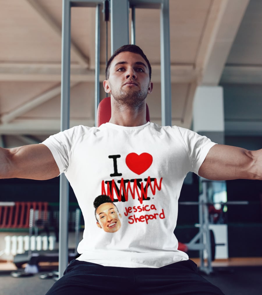 I Love NY Jessica Shepard Heartbeat T-Shirt