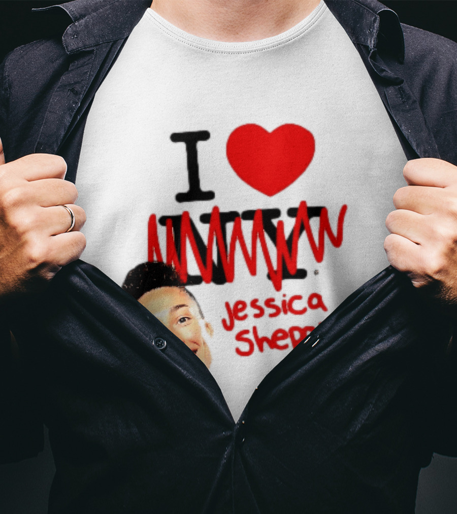 I Love NY Jessica Shepard Heartbeat T-Shirt
