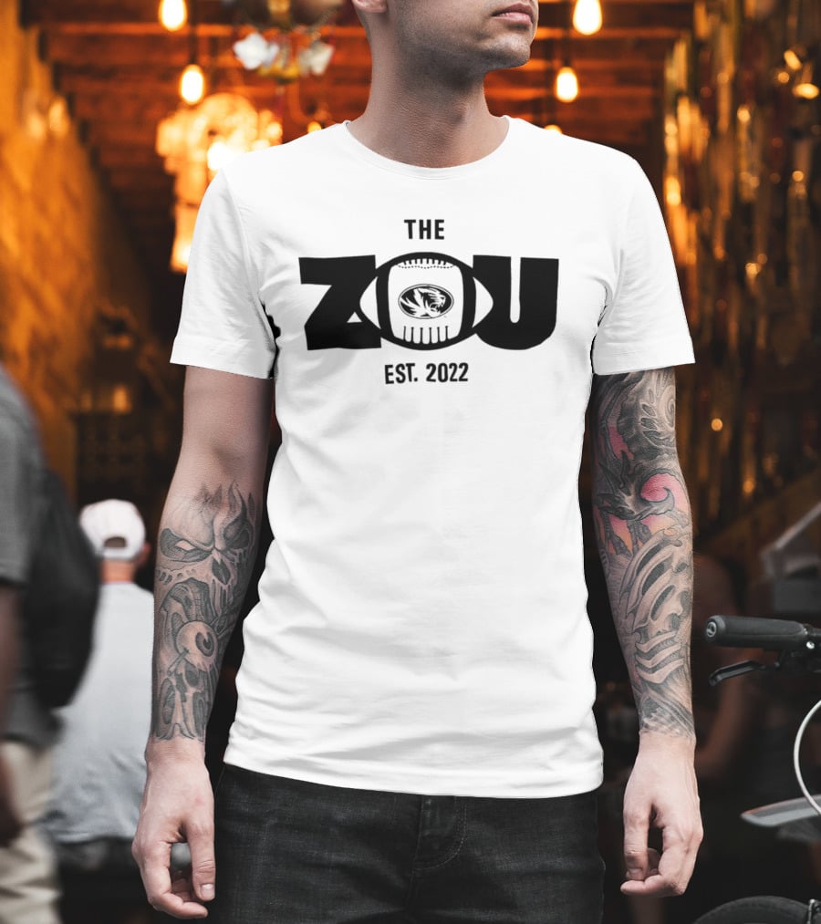 Missouri Tigers The Zou Football Est 2022 T-Shirt
