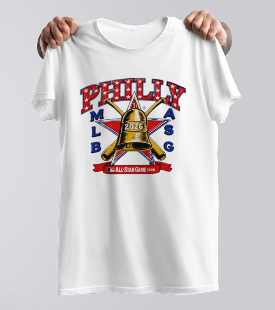 Philly MLB ASG All Star Game 2026 Liberty Bell Philadelphia T-Shirt