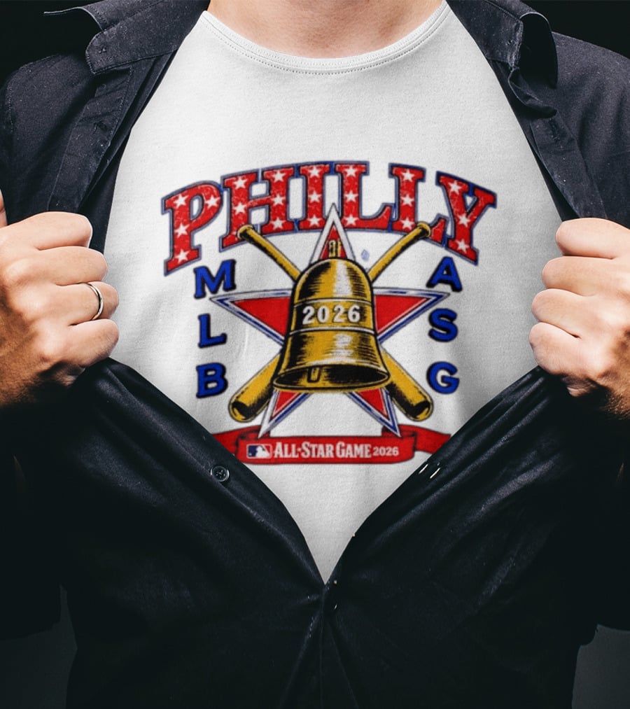 Philly MLB ASG All Star Game 2026 Liberty Bell Philadelphia T-Shirt