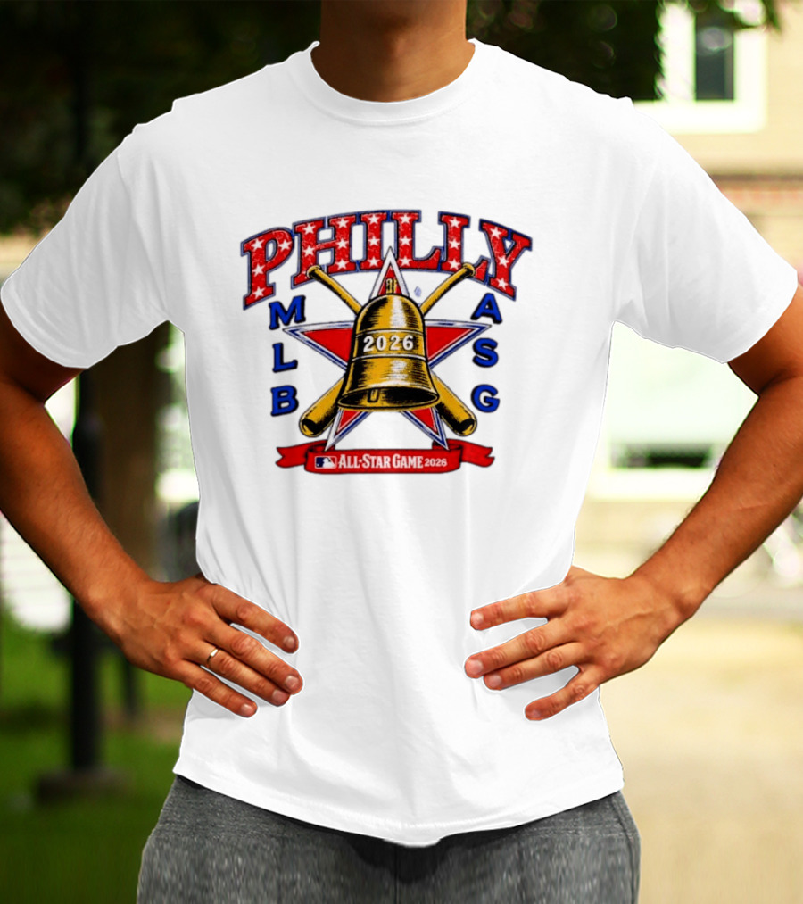 Philly MLB ASG All Star Game 2026 Liberty Bell Philadelphia T-Shirt