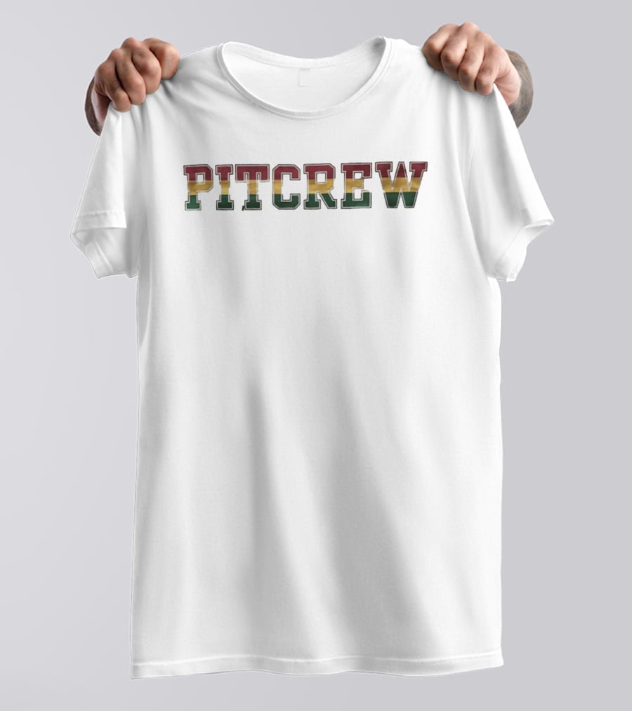 PITCREW Signed Distressed Vintage Racing T-Shirt