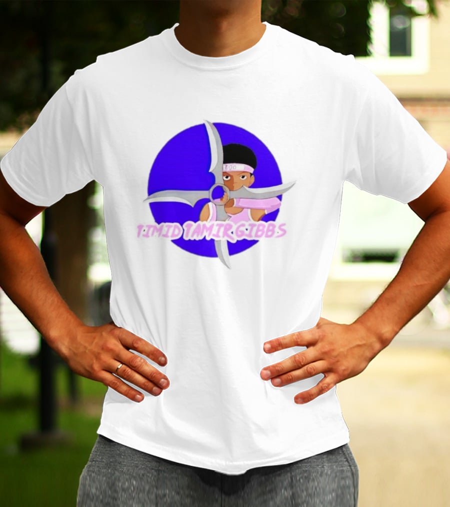 Timid Tamir Gibbs Windmill Shuriken Ninja T-Shirt