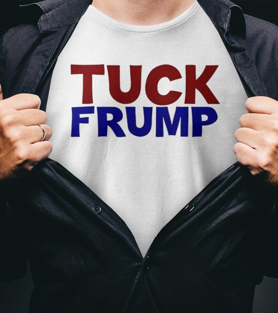Tuck Frump Red And Blue T-Shirt