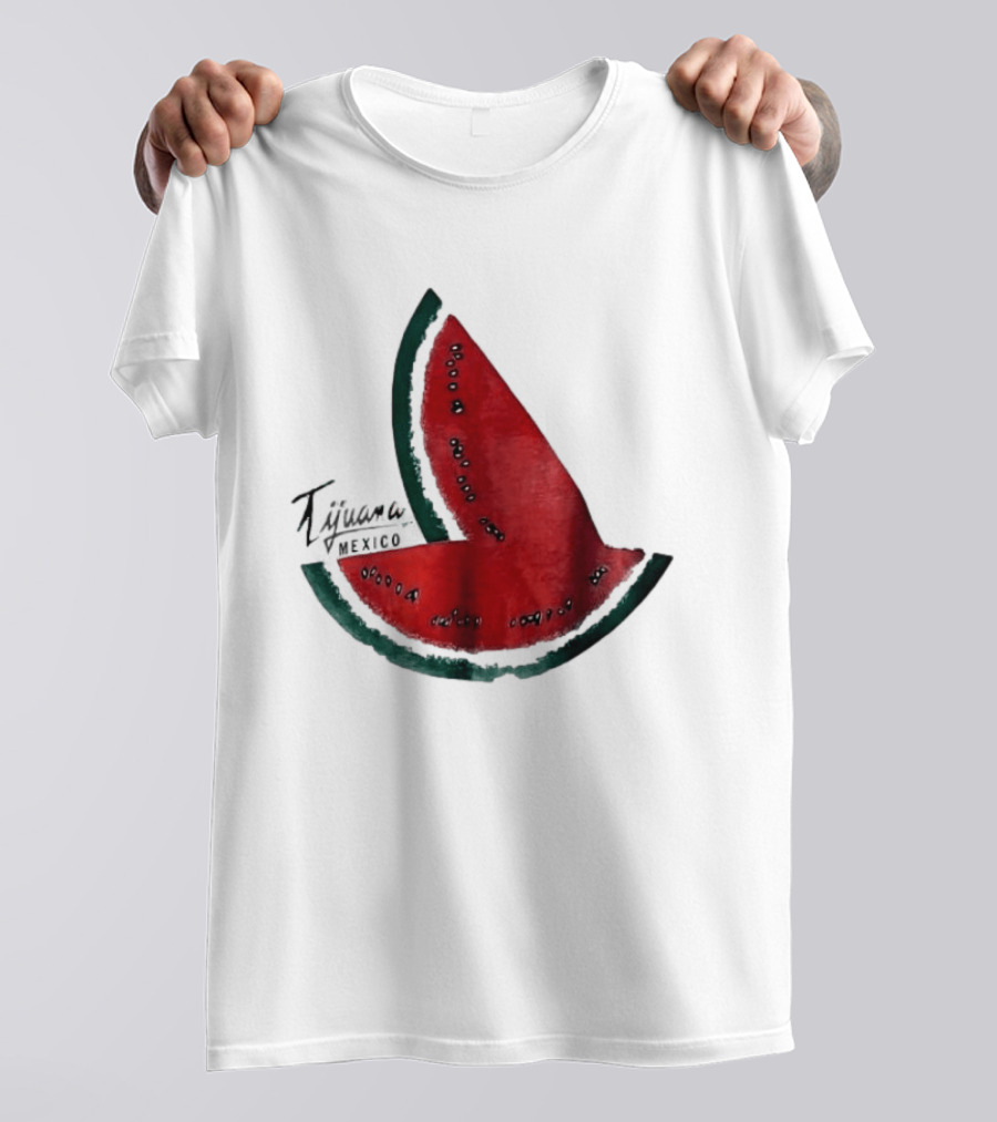 Tijuana Mexico Watermelon Summer Snack Souvenir T-Shirt