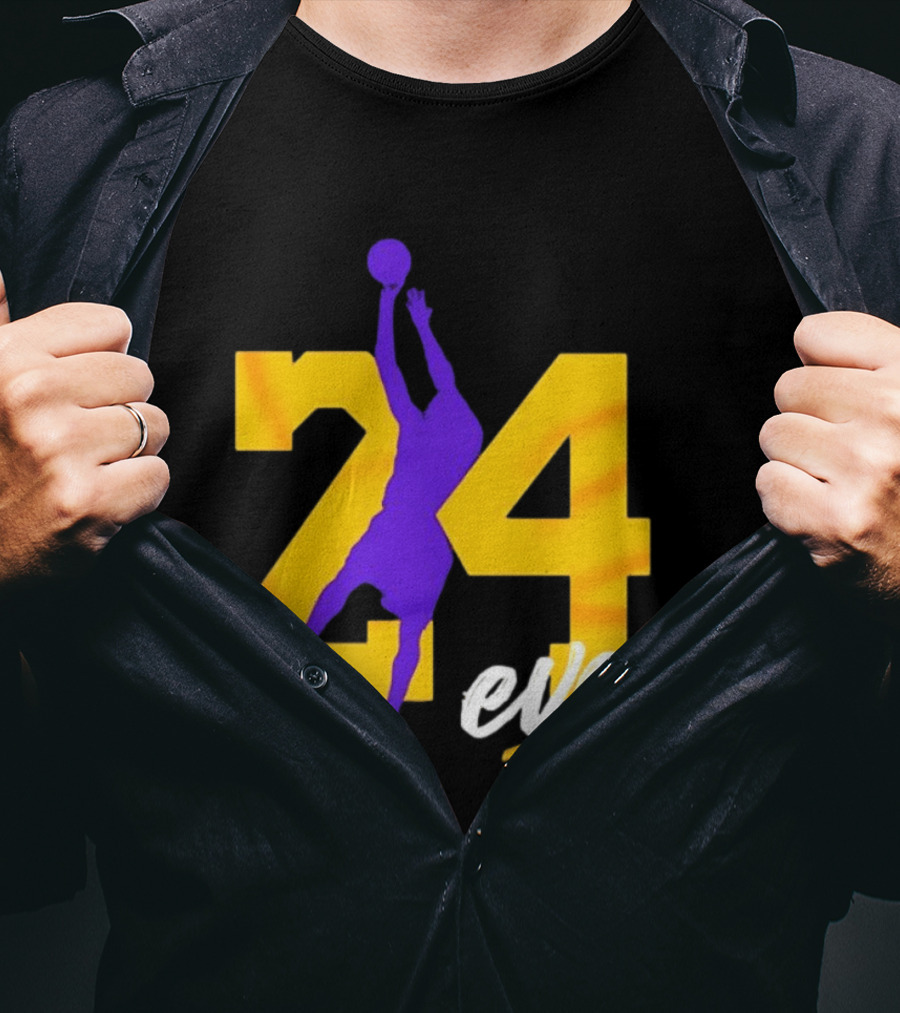 Kobe Bryant Los Angeles Lakers 24 Ever Basketball Legend T-Shirt