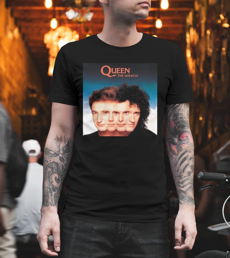 Queen The Miracle Album Cover Art May 1989 Release T-Shirt