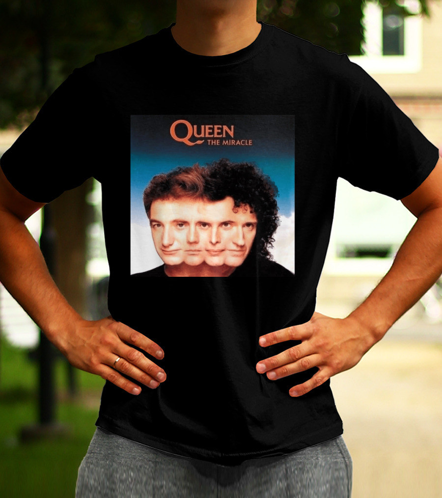 Queen The Miracle Album Cover Art May 1989 Release T-Shirt
