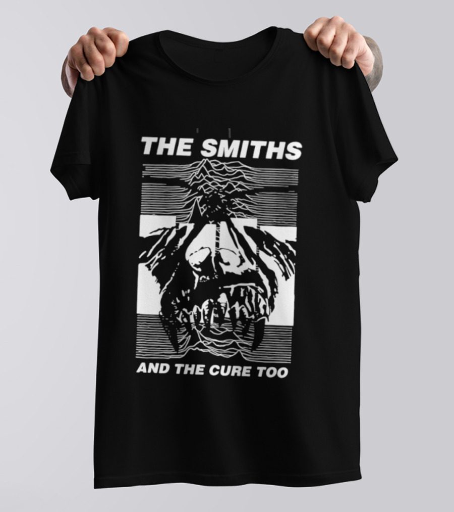 The Smiths And The Cure Too Joy Division Wave Mountain T-Shirt