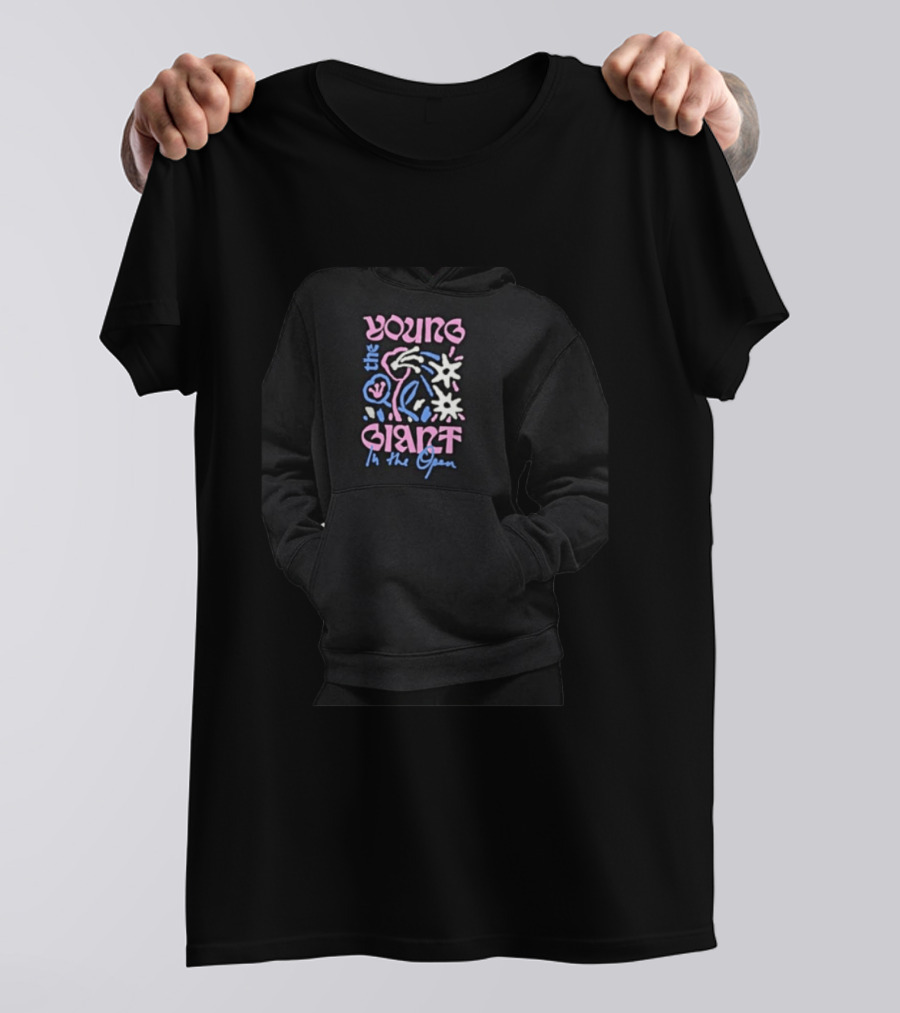 Young The Giant In The Open Vibrant Pastel Colors Abstract T-Shirt