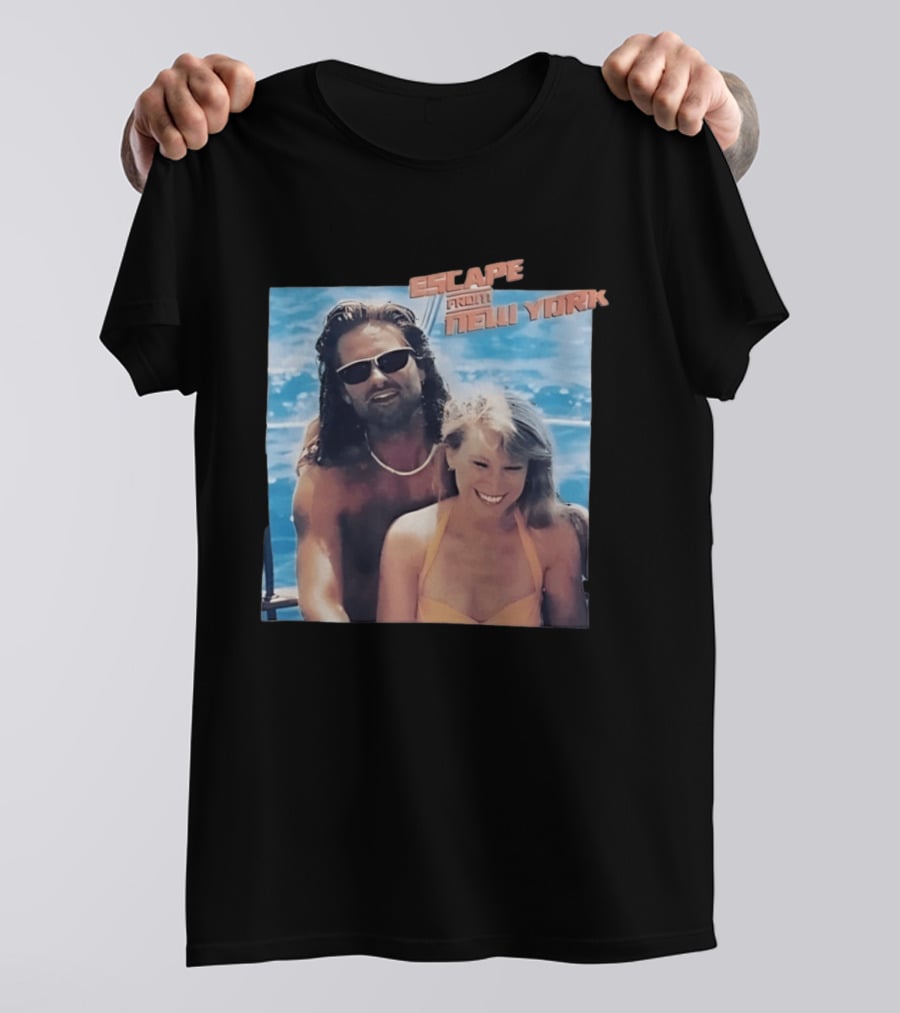 Captain Ron Kurt Russell Mary Kay Place Escape From New York 1992 T-Shirt