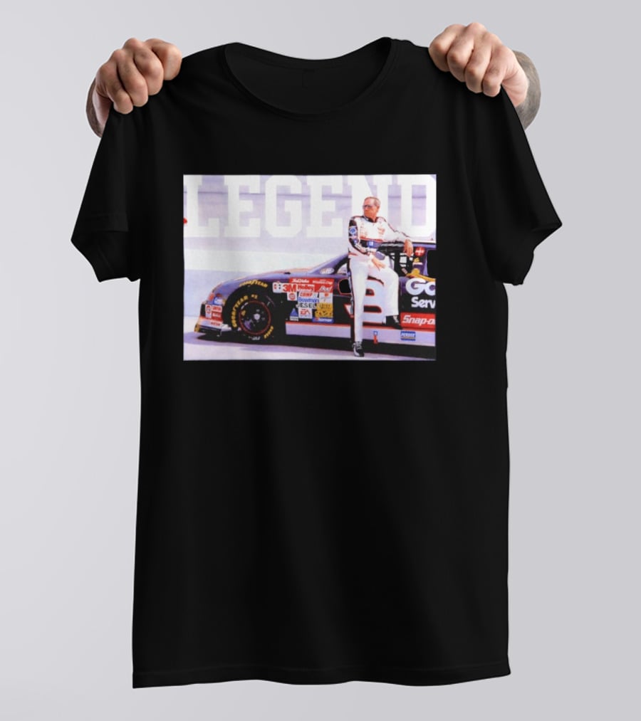 Dale Earnhardt Richard Childress Racing Nascar Winston Cup Legend Goodyear Snap On Holley T-Shirt