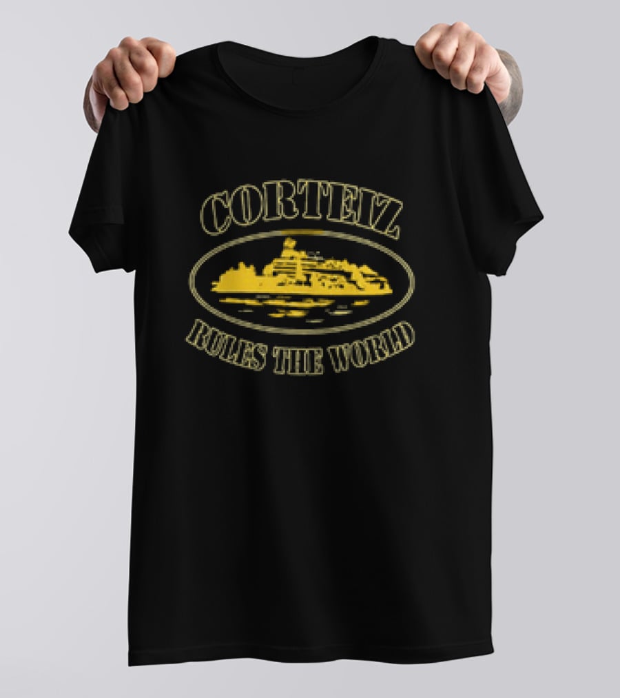 Corteiz Rules The World Folarin Balogun Iconic Yellow Submarine T-Shirt