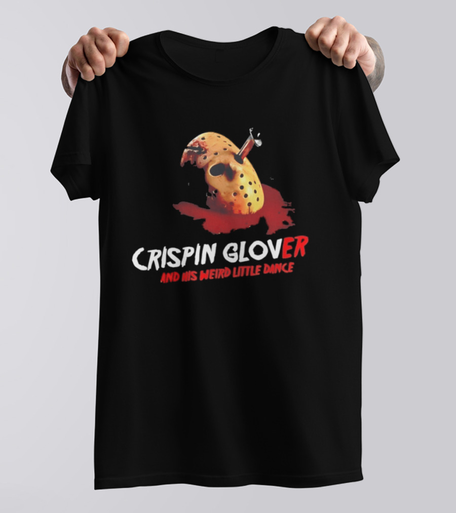 Crispin Glover Jason Mask Friday The 13th And His Weird Little Dance T-Shirt