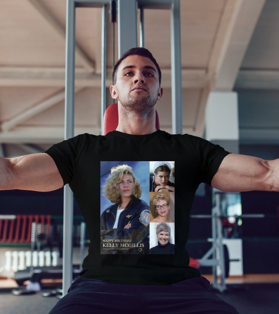 Happy Birthday Kelly McGillis Photos Compilation T-Shirt