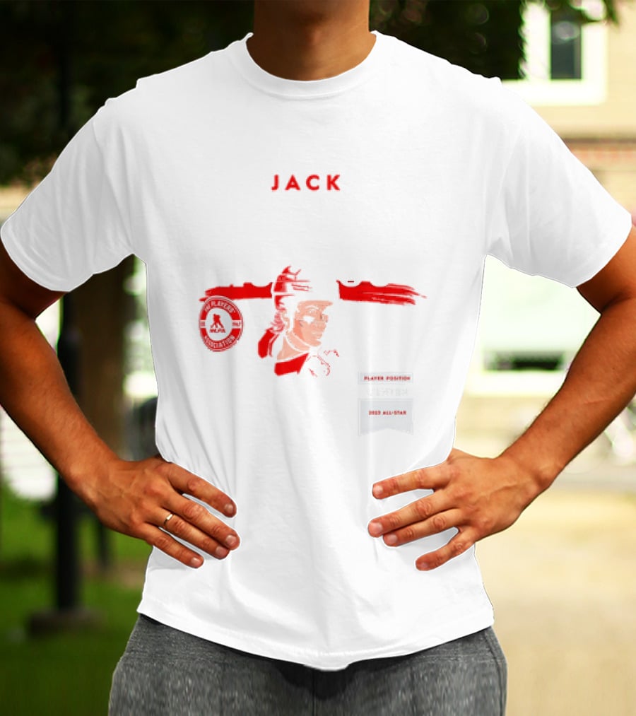 Jack Hughes New Jersey Devils Player 86 NHLPA Spotlight 2023 All Star T-Shirt
