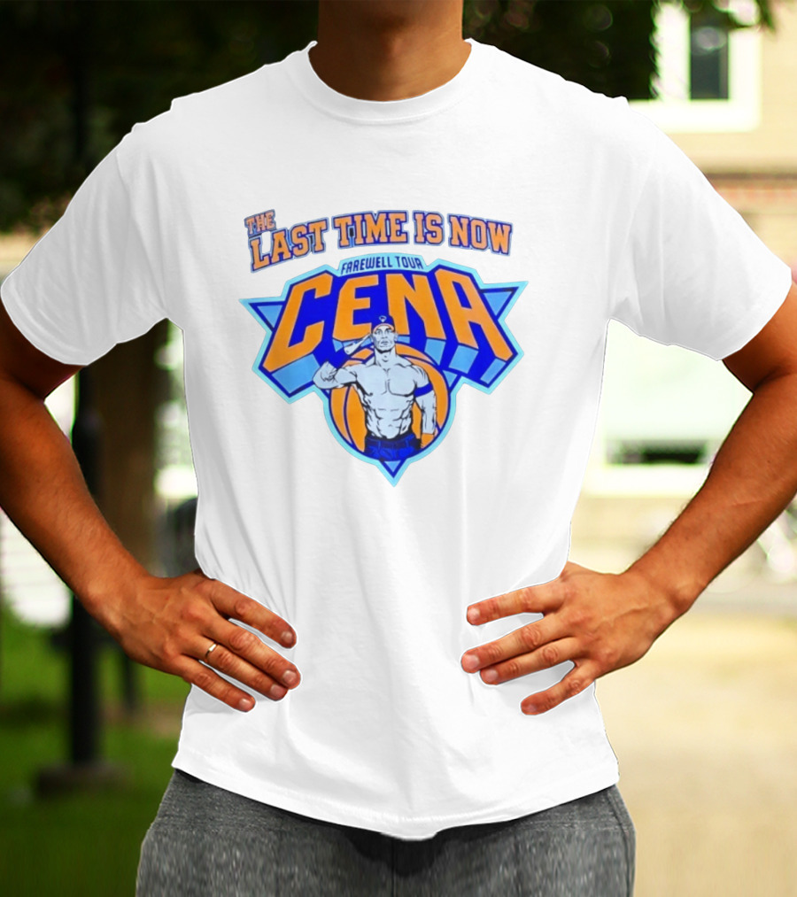 John Cena The Last Time Is Now Farewell Tour Cenation Wrestling T-Shirt