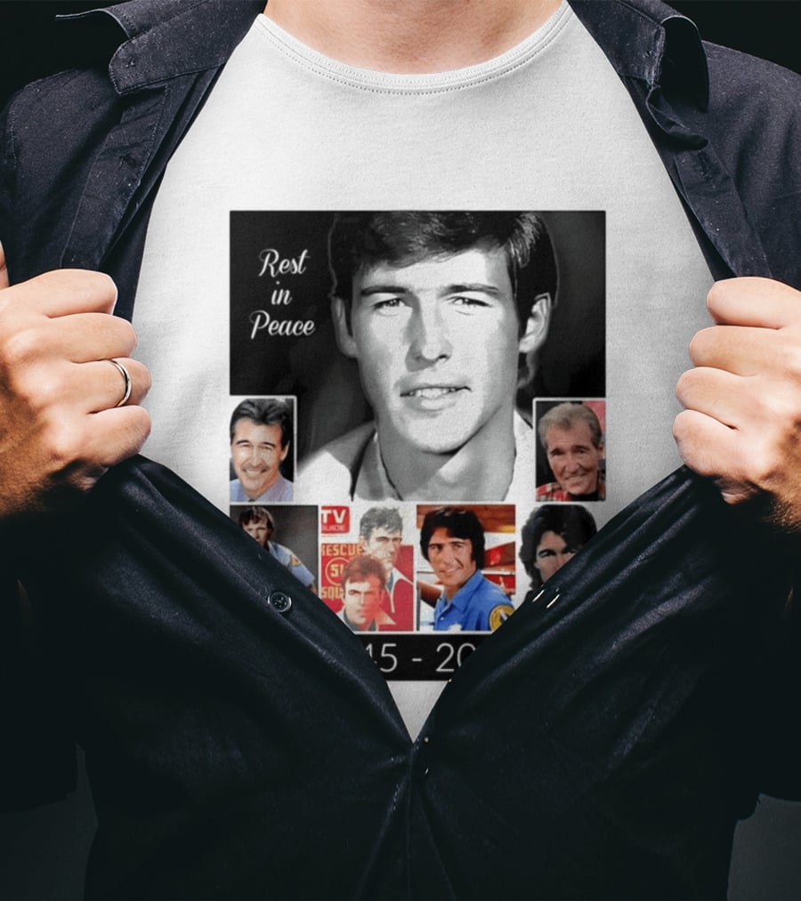 Rest In Peace Randolph Mantooth 1945 2026 Rescue Squad Tribute Images T-Shirt