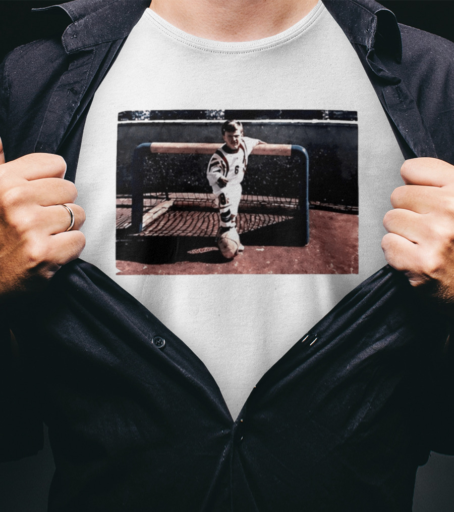 Laura Schmitt Kylian Mbappe Kid Soccer Goalpost Player Number 6 T-Shirt