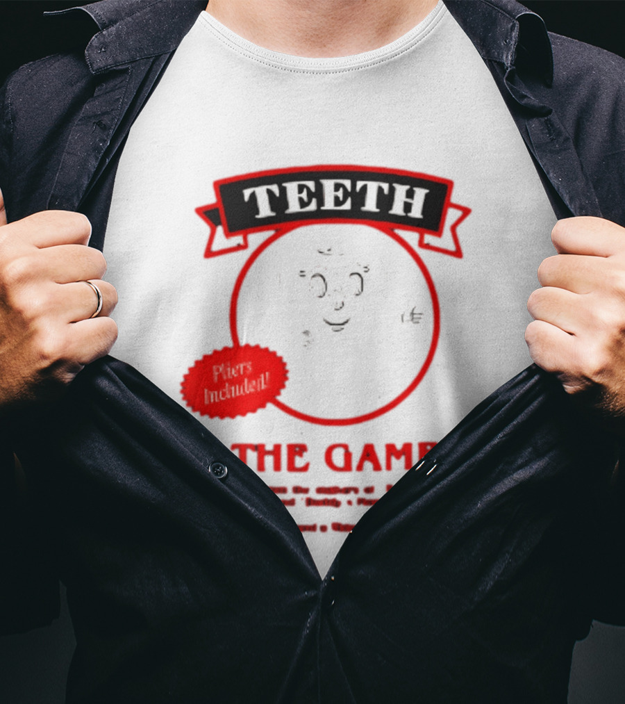 Teeth The Game Pliers Included From The Authors Of Widow's Bay Board Game T-Shirt