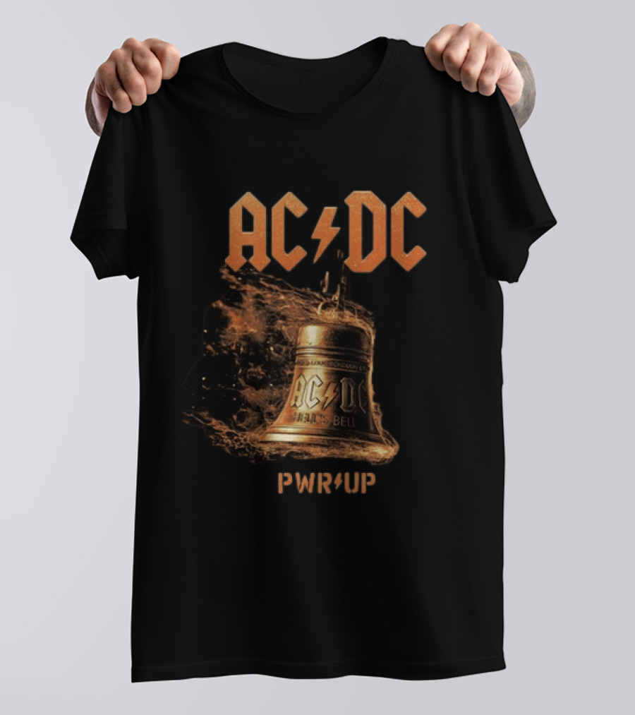 AC DC PWR Up Hells Bell Lightning Tour 2026 North America T-Shirt