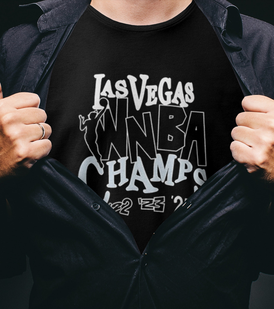 Las Vegas Aces WNBA Champs 2022 2023 2025 Basketball T-Shirt