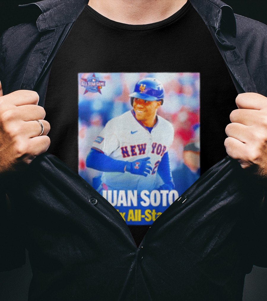 All Star Game 2026 New York Mets Juan Soto 5x All Star T-Shirt