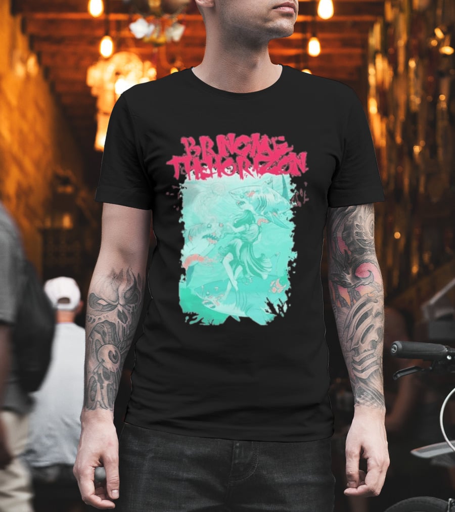 Bring Me The Horizon Shark Attack Artwork 2026 T-Shirt