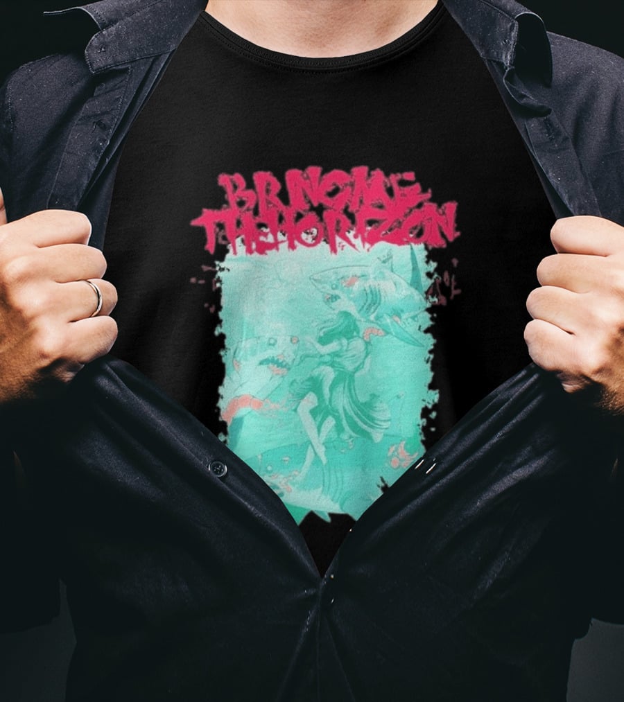 Bring Me The Horizon Shark Attack Artwork 2026 T-Shirt