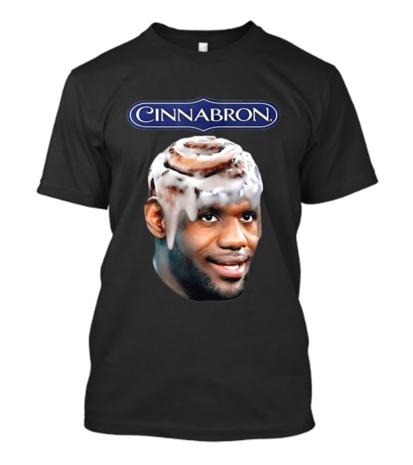 LeBron James Los Angeles Lakers Cinnabron Cinnamon Roll Meme T-Shirt