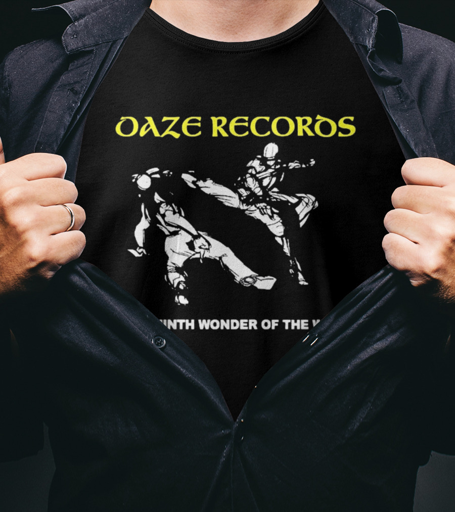 Daze Records Ninth Wonder Of The World Martial Arts Action T-Shirt