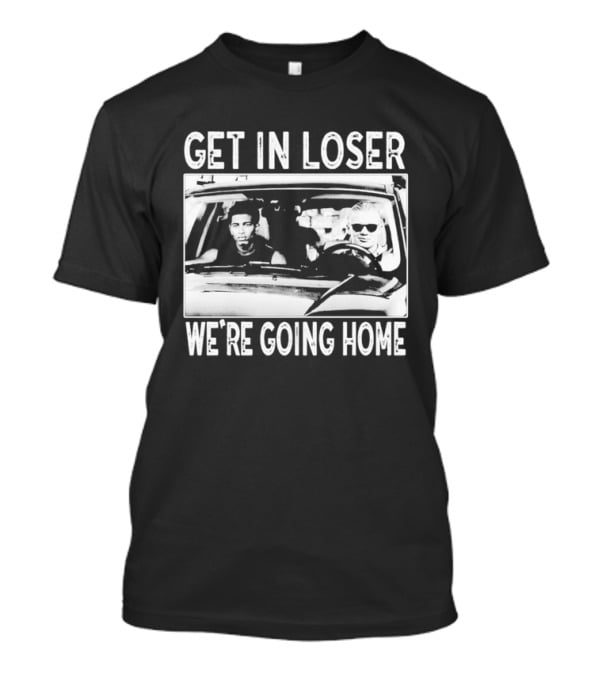 Erling Haaland Jude Bellingham Get In Loser We're Going Home Car Scene Image T-Shirt