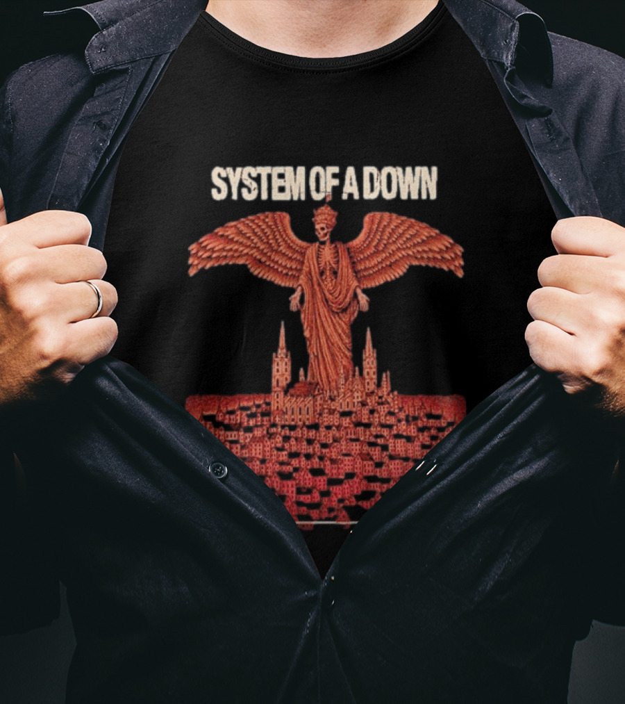 System Of A Down London England July 13 15 2026 Event Pop Up Exclusive SOAD T-Shirt