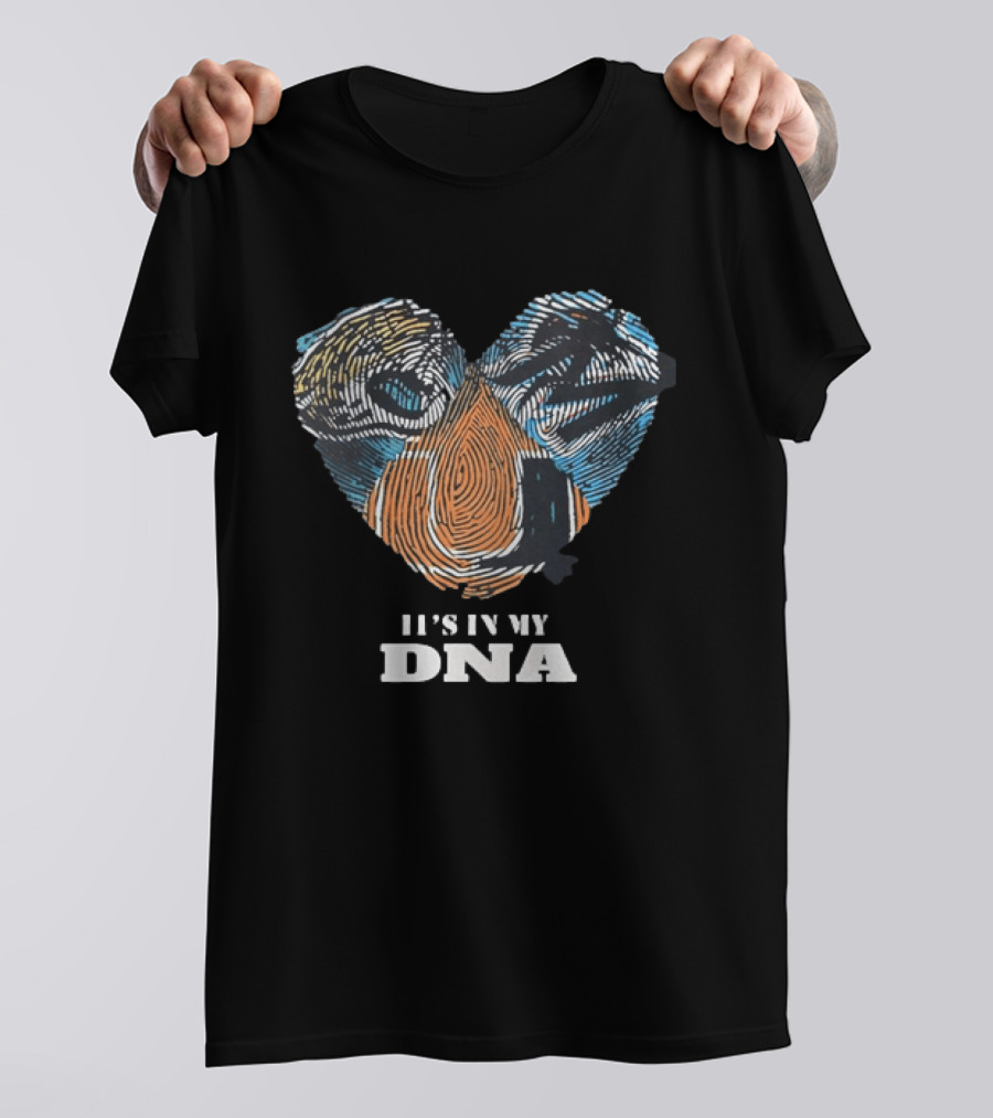 Fingerprint Heart It's In My DNA 1 T-Shirt