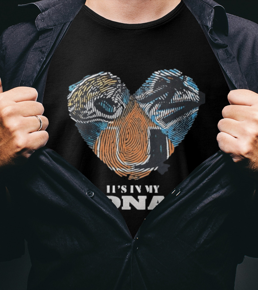Fingerprint Heart It's In My DNA 1 T-Shirt
