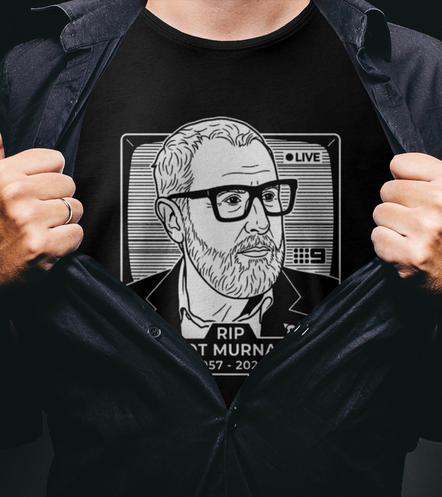 RIP Dermot Murnaghan 1957 2026 Live TV 9 T-Shirt