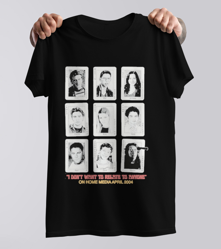 Freaks And Geeks Cast Nick Bill Lindsay Daniel Kim Neal T-Shirt