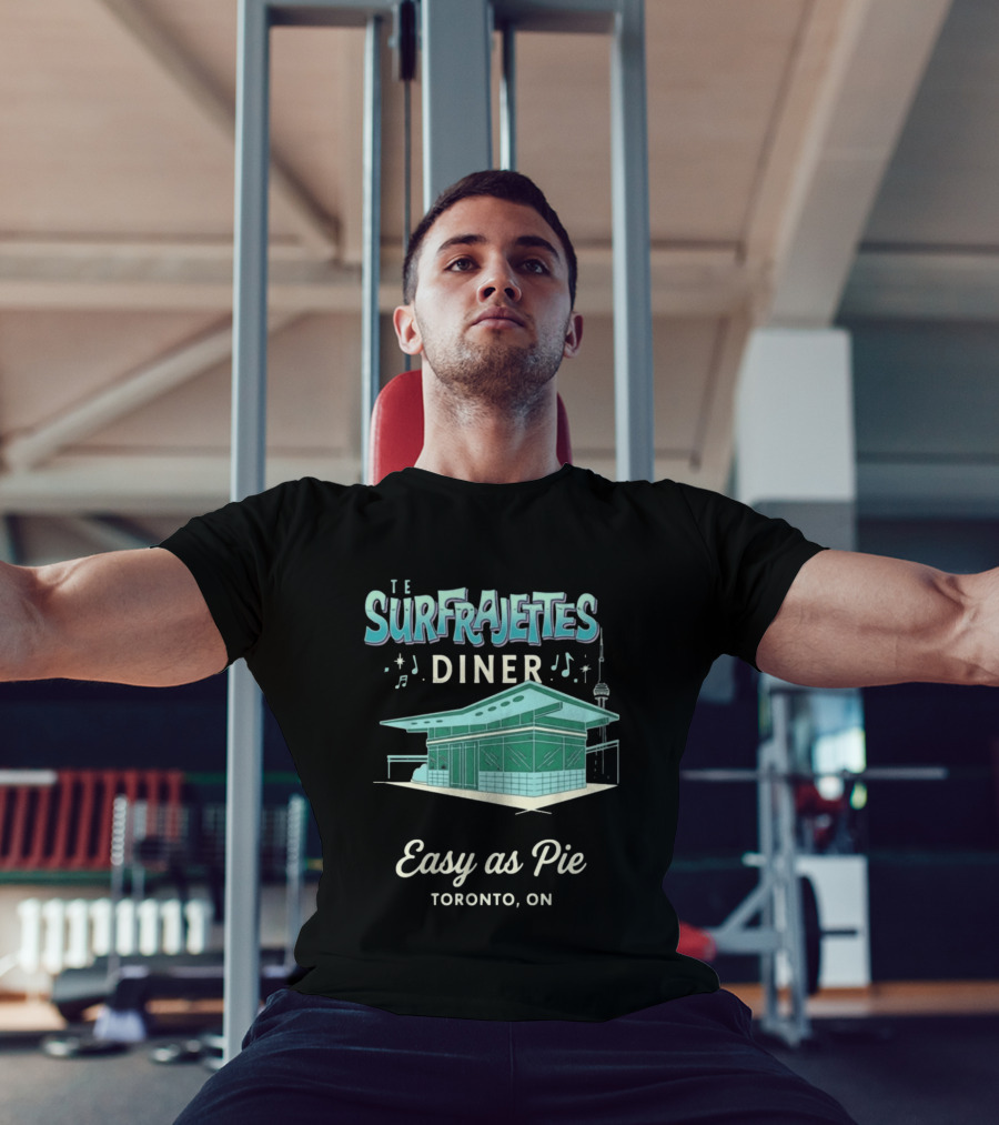 The Surfrajettes Diner Easy As Pie Toronto ON T-Shirt