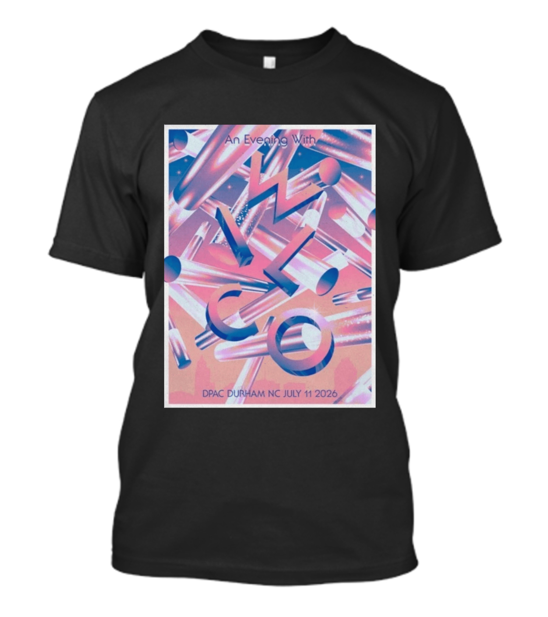 An Evening With Wilco DPAC Durham NC July 11 2026 T-Shirt