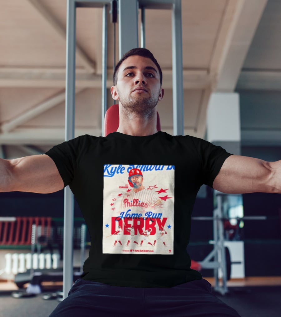 Kyle Schwarber Phillies Home Run Derby 2026 T-Shirt