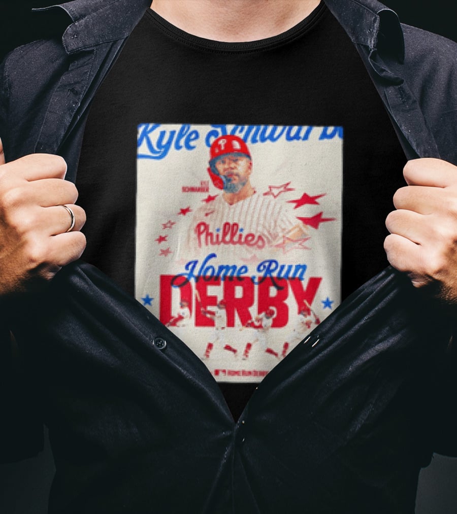 Kyle Schwarber Phillies Home Run Derby 2026 T-Shirt