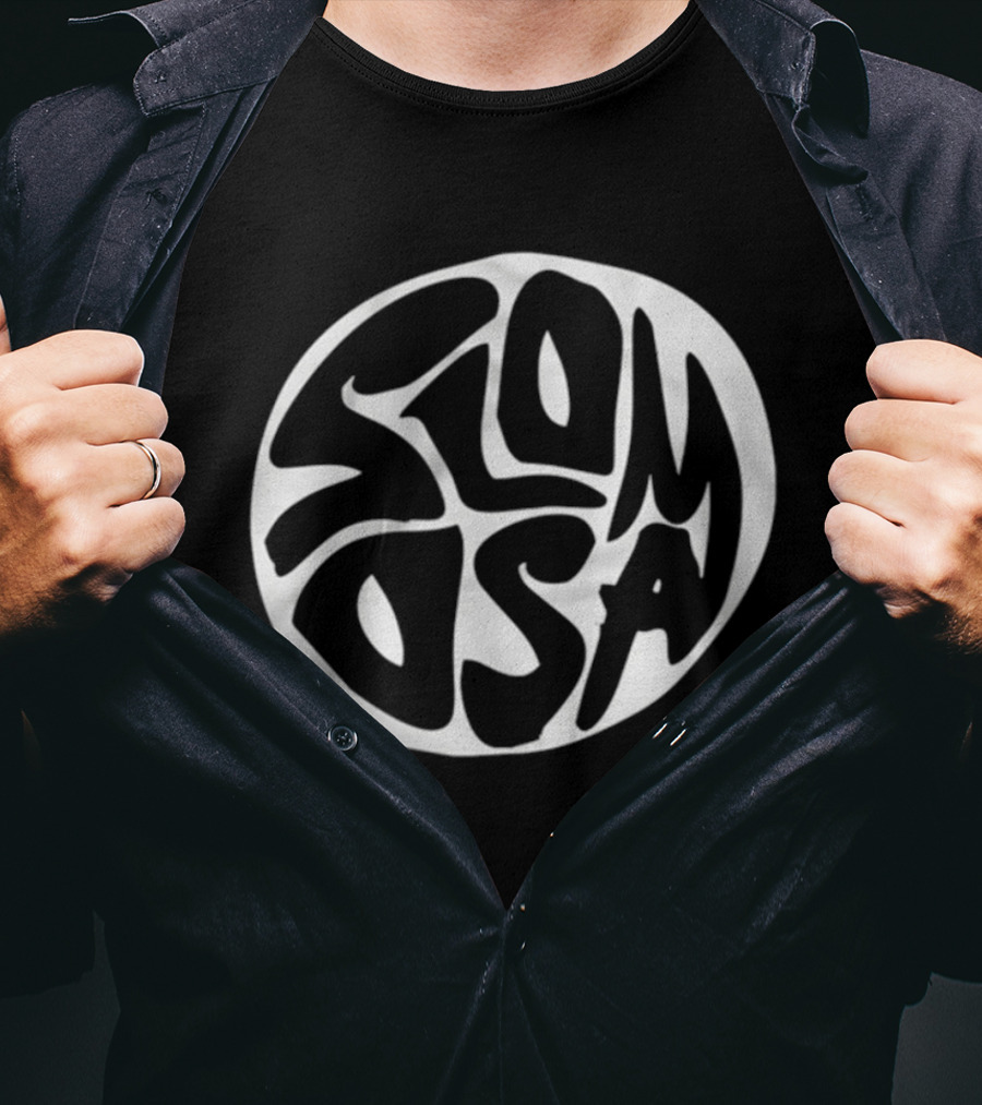 Slomosa Retro 70s Inspired Psychedelic T-Shirt