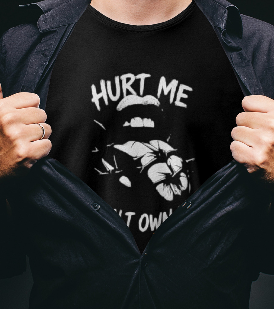 Hurt Me Don't Own Me Spiked Tongue T-Shirt