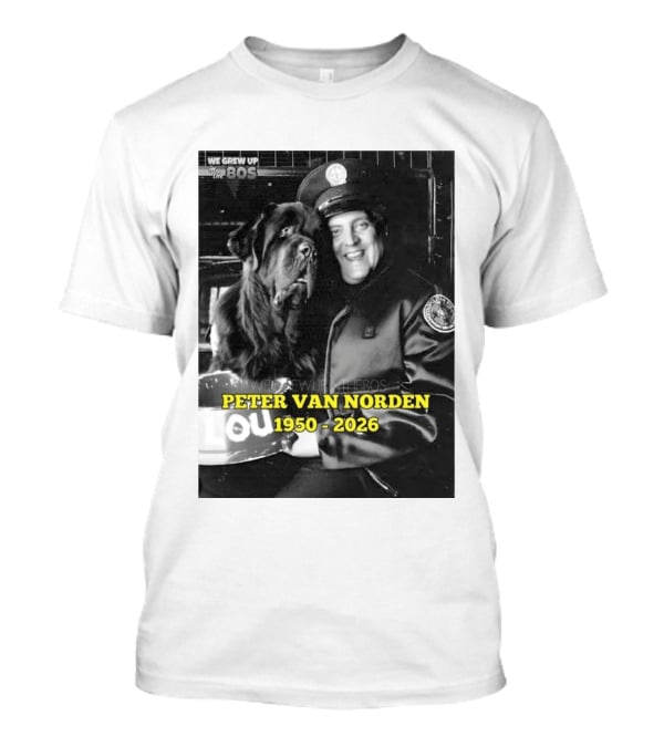 We Grew Up In The 80s Peter Van Norden 1950 2026 T-Shirt